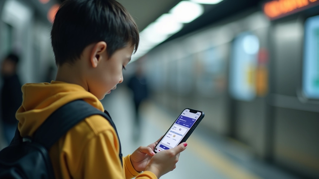 Octopus card displayed on a smartphone screen showing balance and transaction history